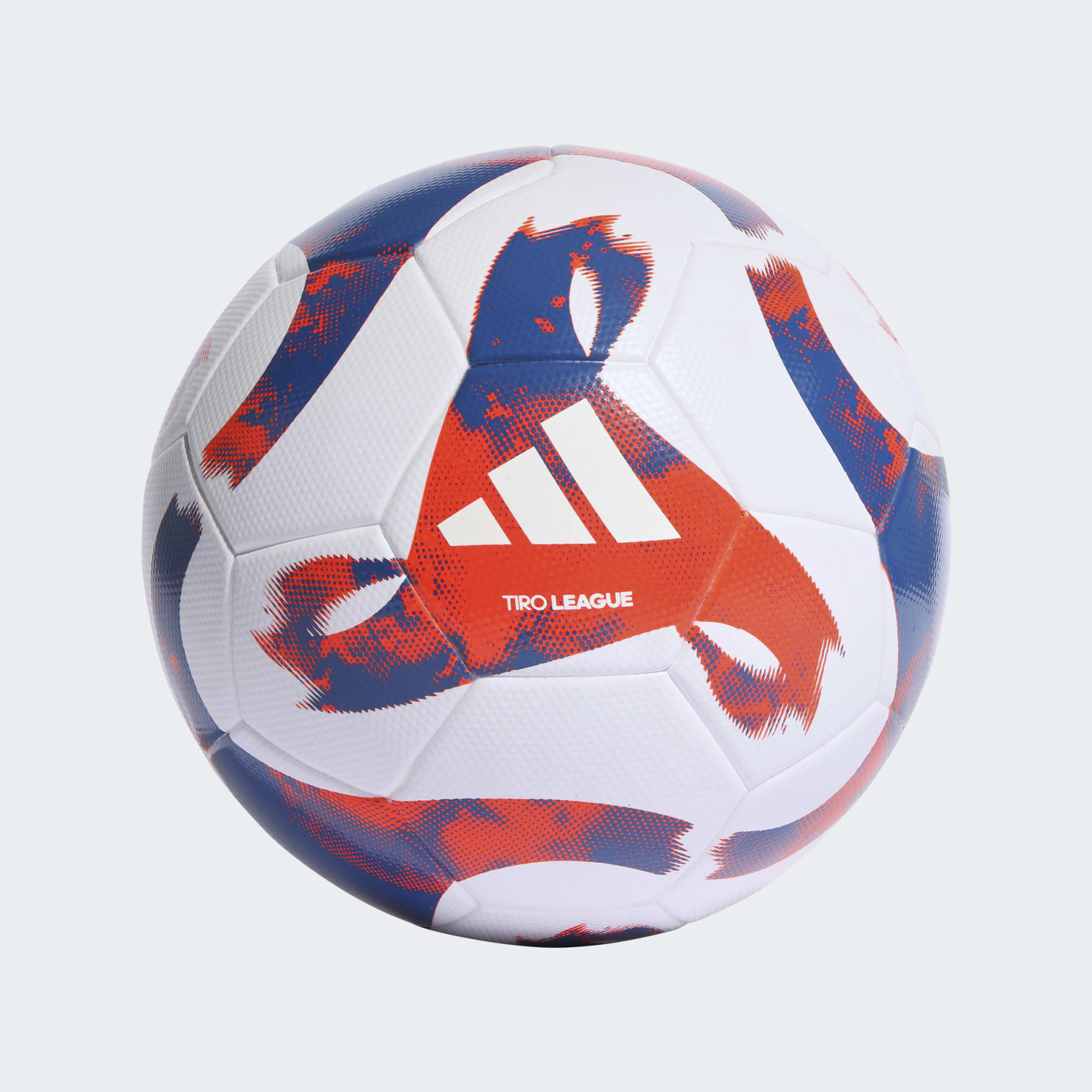 adidas Tiro League TSBE Soccer Ball Equipment Adidas White/Royal Blue/Orange-HT2422 4