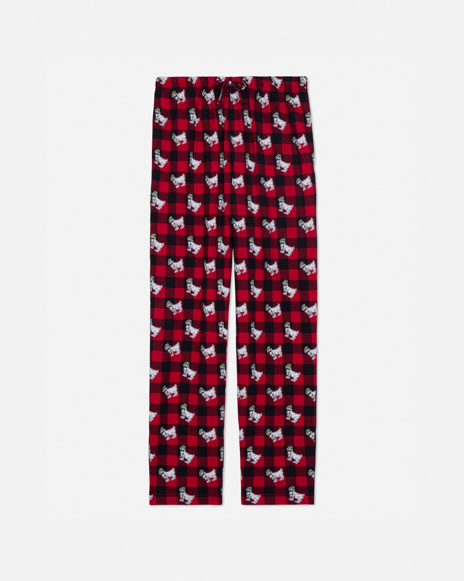 Goat USA Youth Buffalo Check Pajama Pants Apparel Goat USA Red Youth XSmall