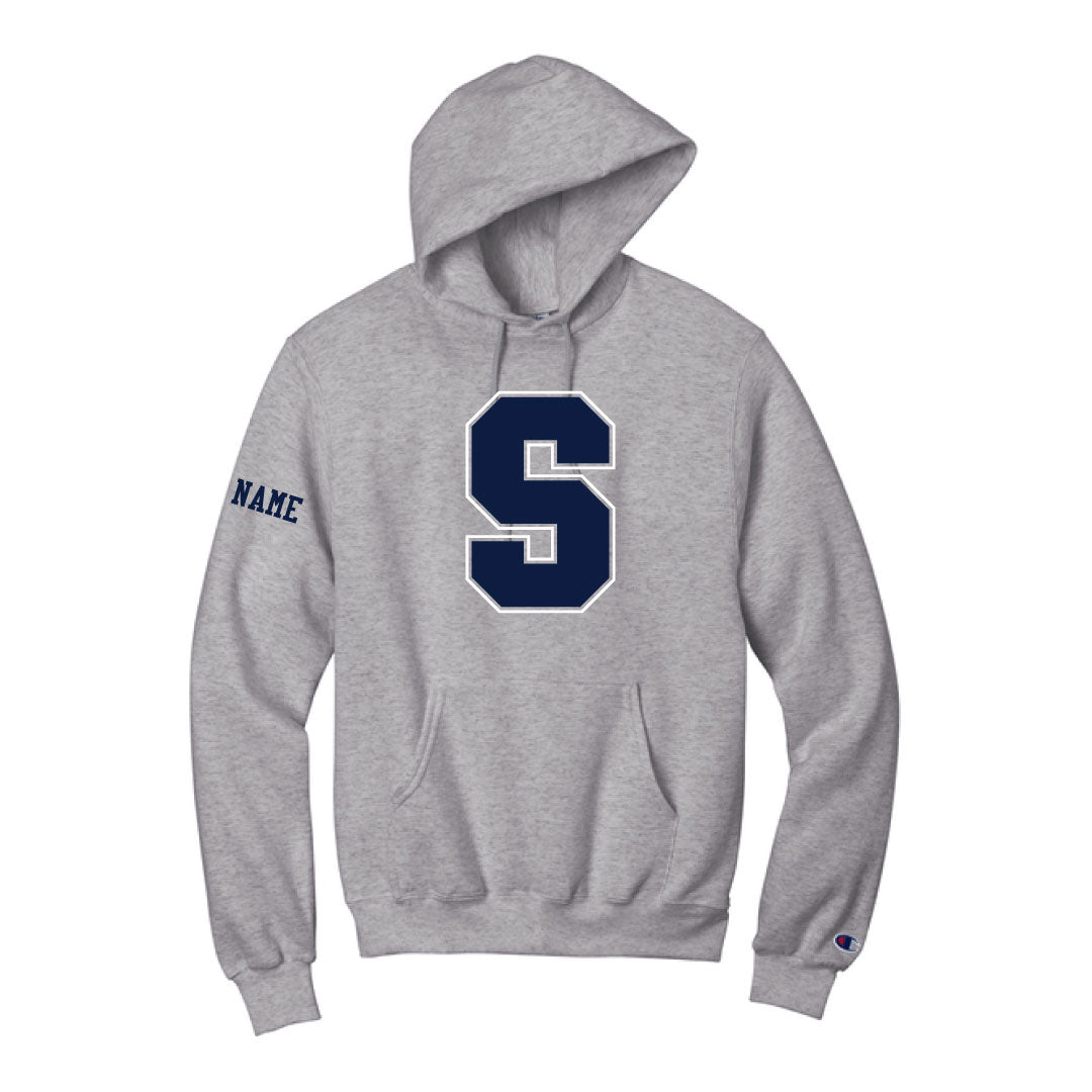 Staples Football Champion Hoodie Logowear Staples Football Steel Adult S