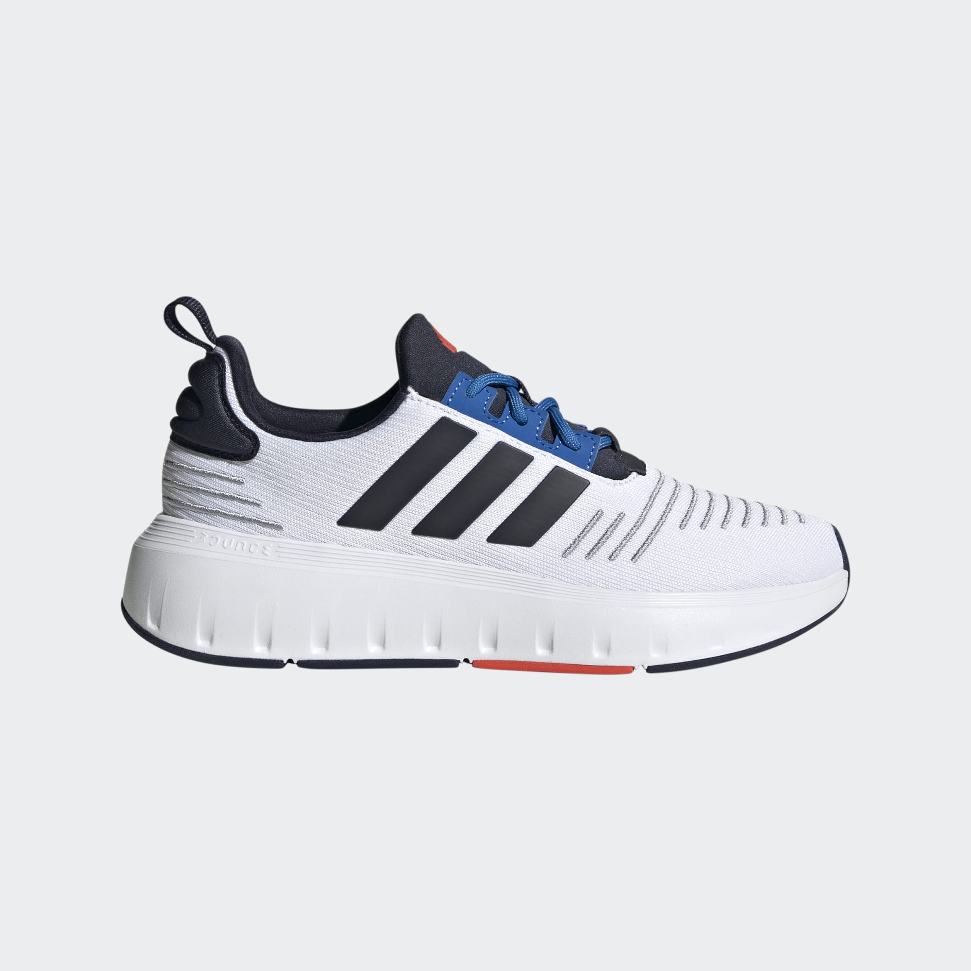 Adidas Kids Swift Run23 J Footwear Adidas 3.5 White/Legend Ink/Bright Royal