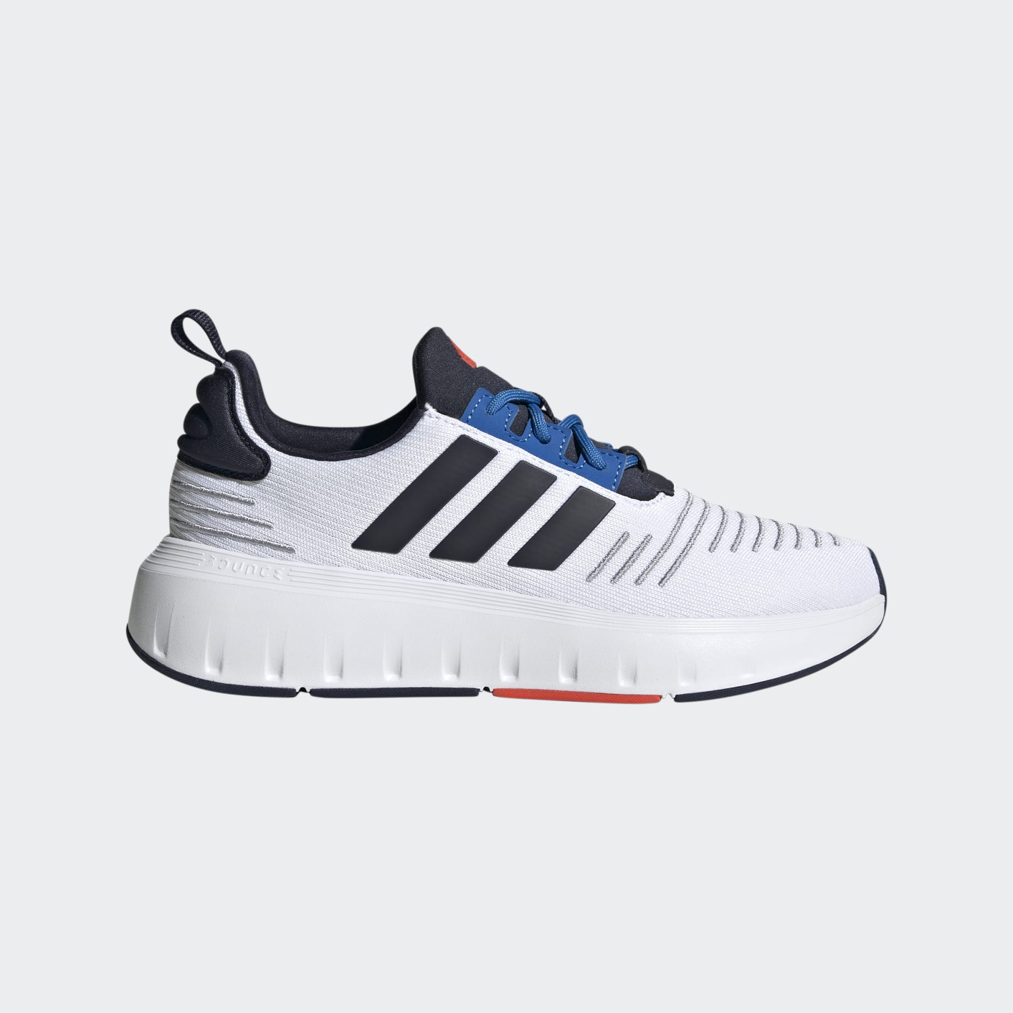 adidas Kids' Swift Run23 J Footwear Adidas 3.5 White/Legend Ink/Bright Royal 