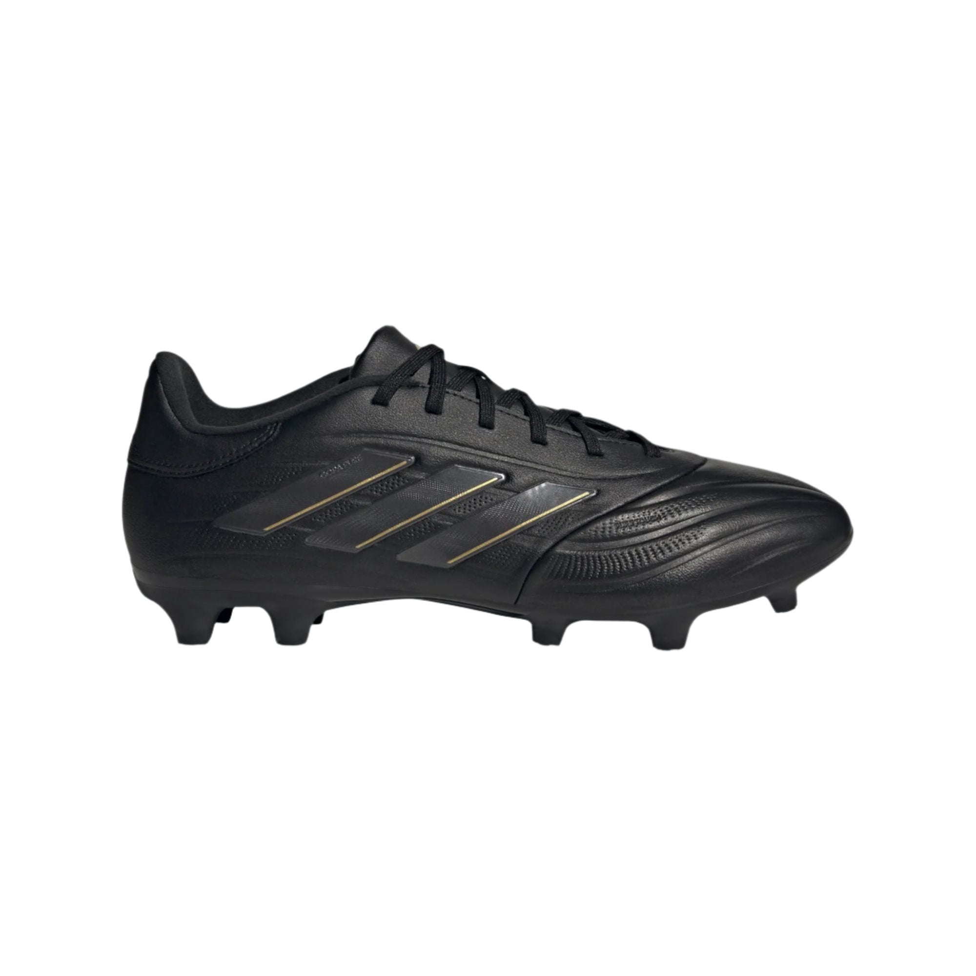 adidas Copa Pure 2 League FG Cleats Footwear Adidas Core Black/Carbon/Gold Metallic-IG8717 6