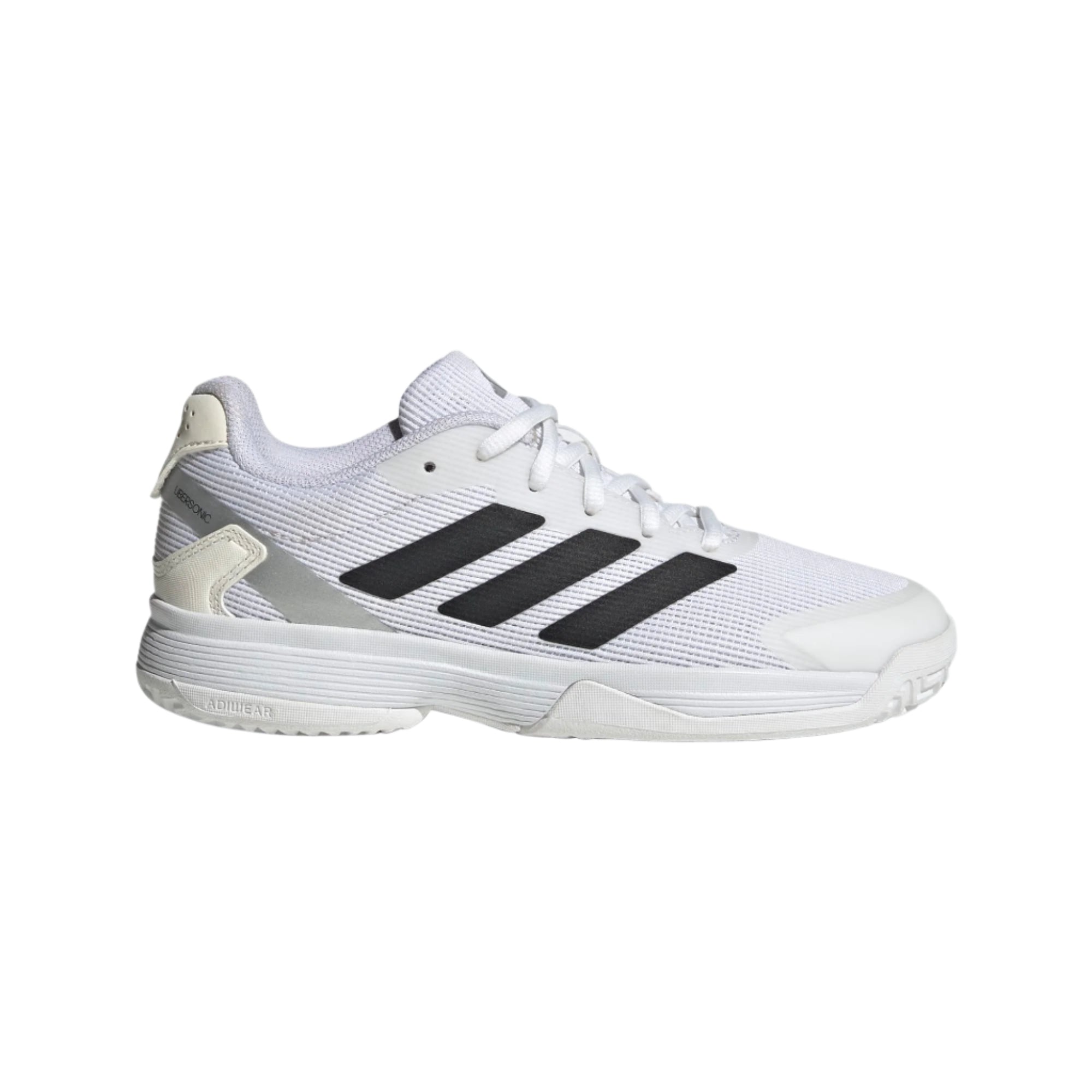 adidas Kids' Ubersonic K Footwear Adidas Footwear White/Core Black/Silver Metallic-IH8169 1