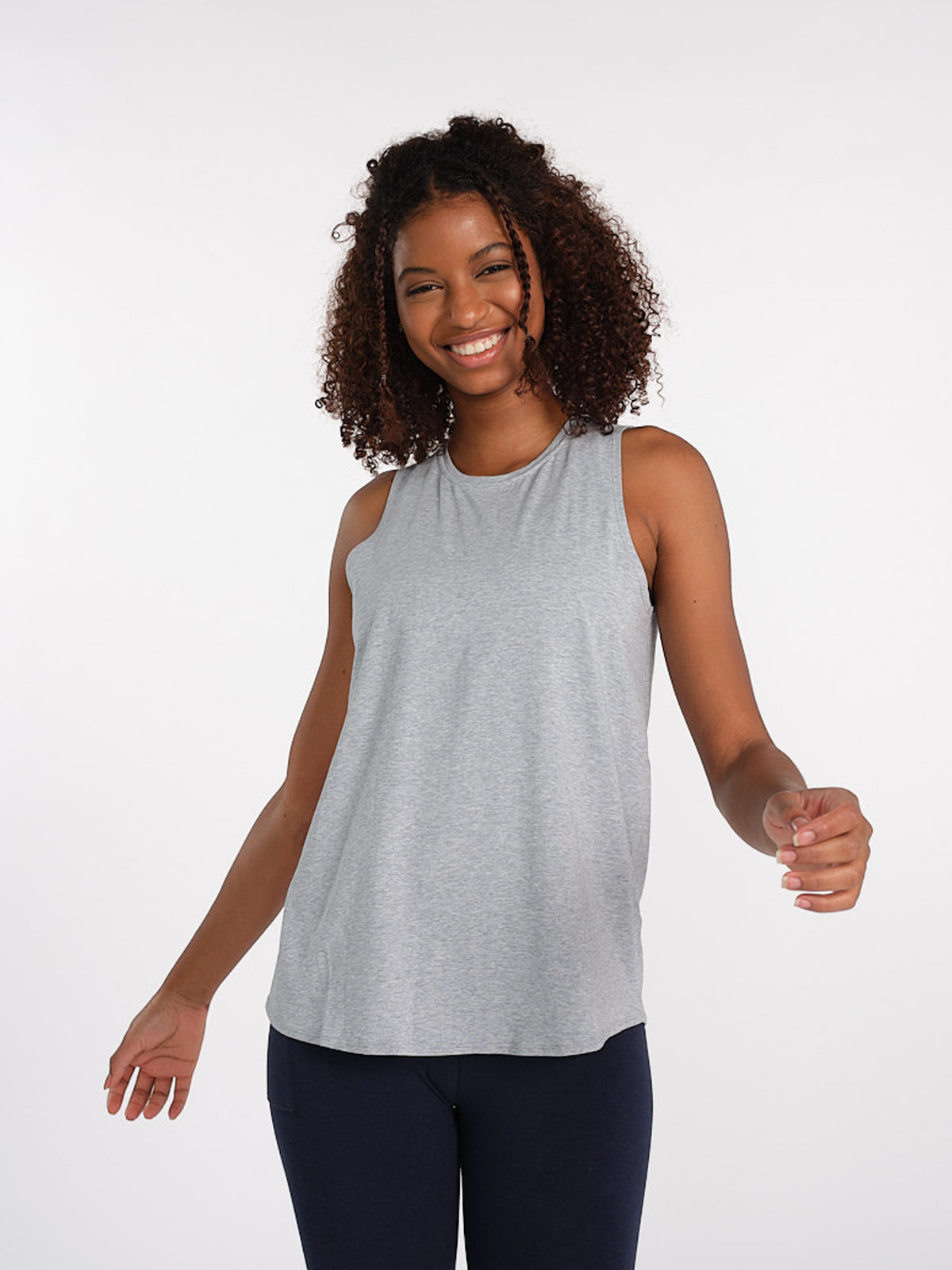 Tasc Women's Nola Tank 2.0 Apparel Tasc Perfect Gray Heather Small