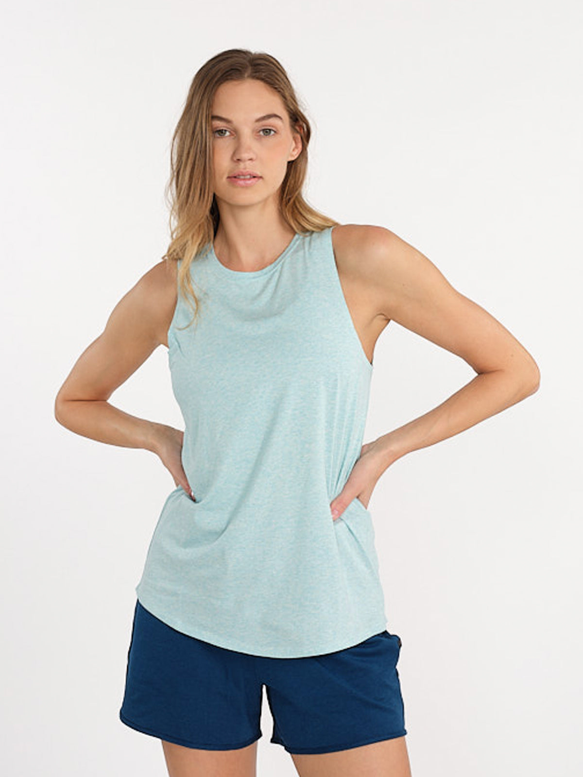 Tasc Women's Nola Tank 2.0 Apparel Tasc Joyful Blue Heather XSmall