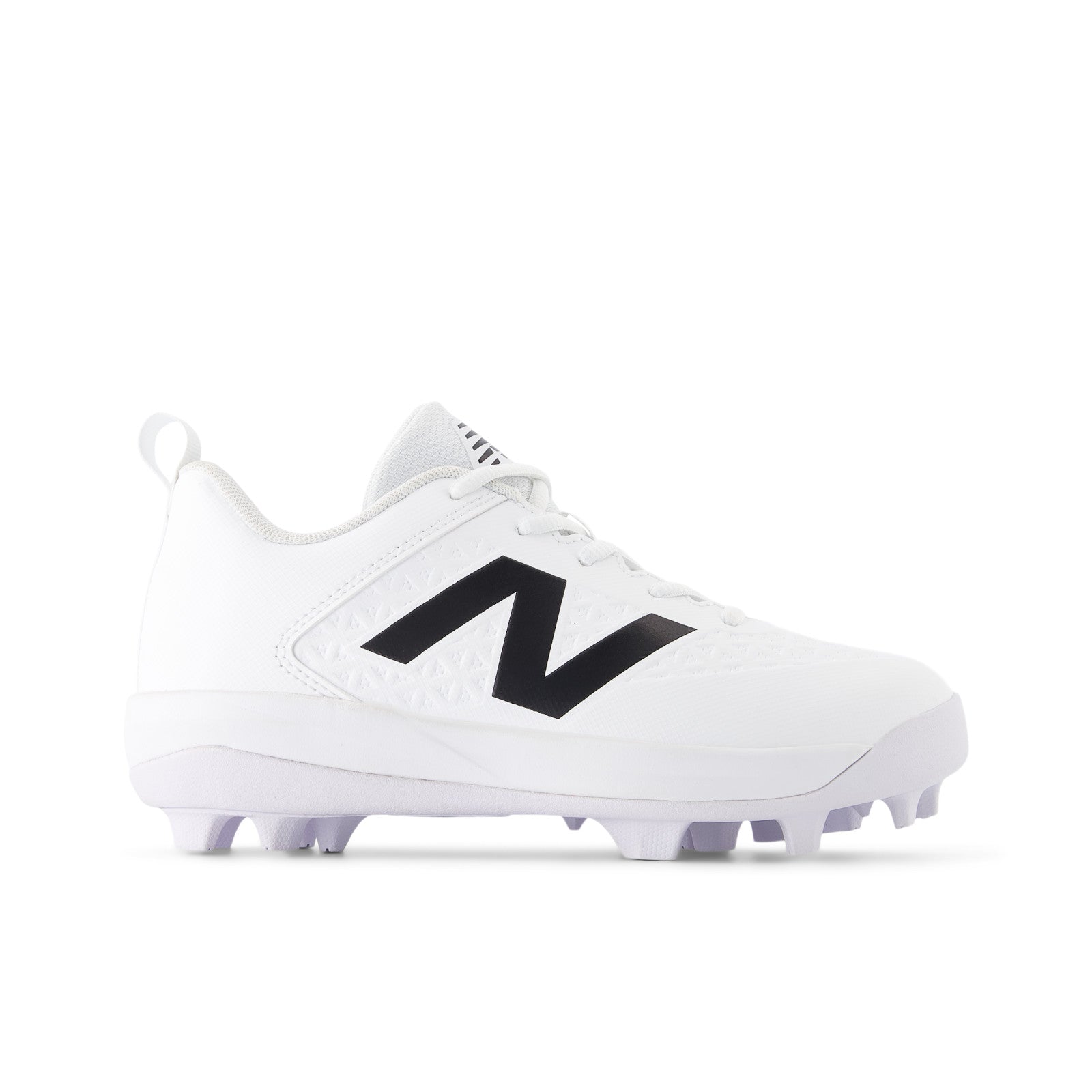 New Balance Kids' 4040v8 Rubber Molded Footwear New Balance Team White-TW 13 Medium-M