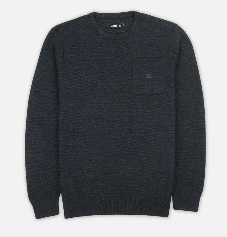 Jetty Men's Brine Sweater Apparel Jetty Navy Small