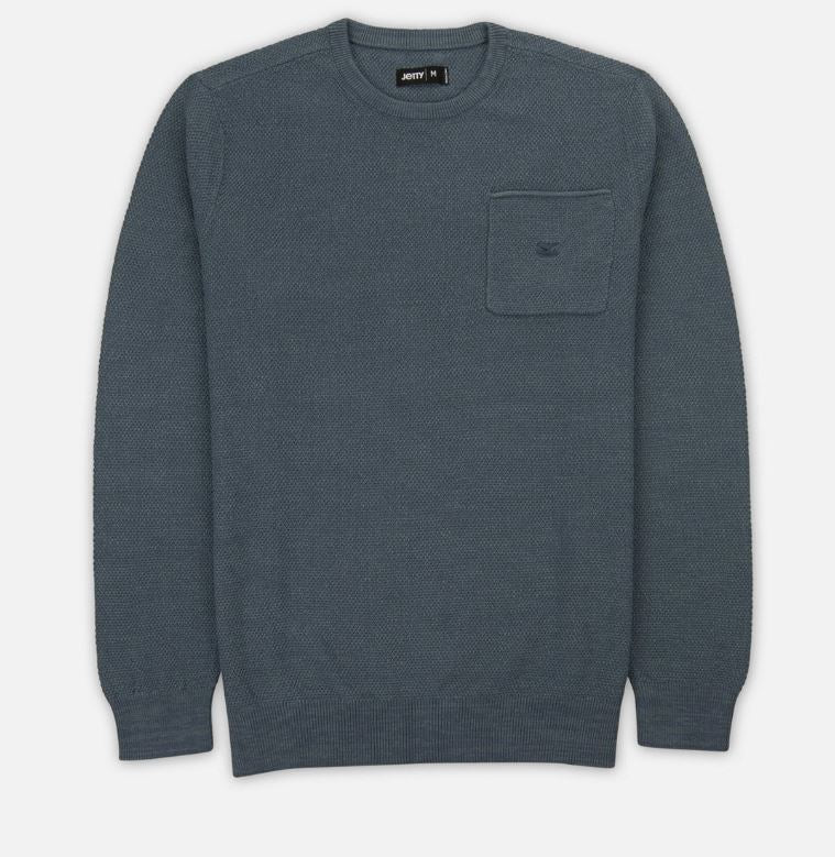 Jetty Men's Brine Sweater Apparel Jetty Storm Small