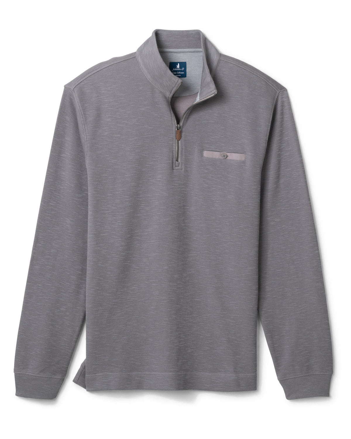 Johnnie-O Men's Flame Stitch Quarter Zip Top