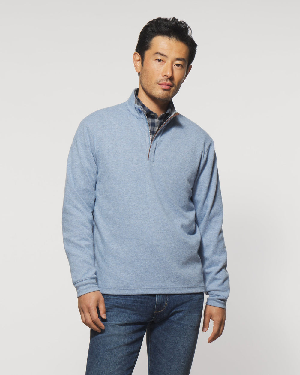 Johnnie-O Men's Emerson 1/4 Zip Pullover Apparel Johnnie-O Maliblu Small