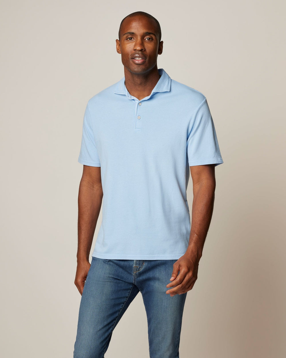 Johnnie O Mens Shoreline Cotton Pique Polo - Main Image