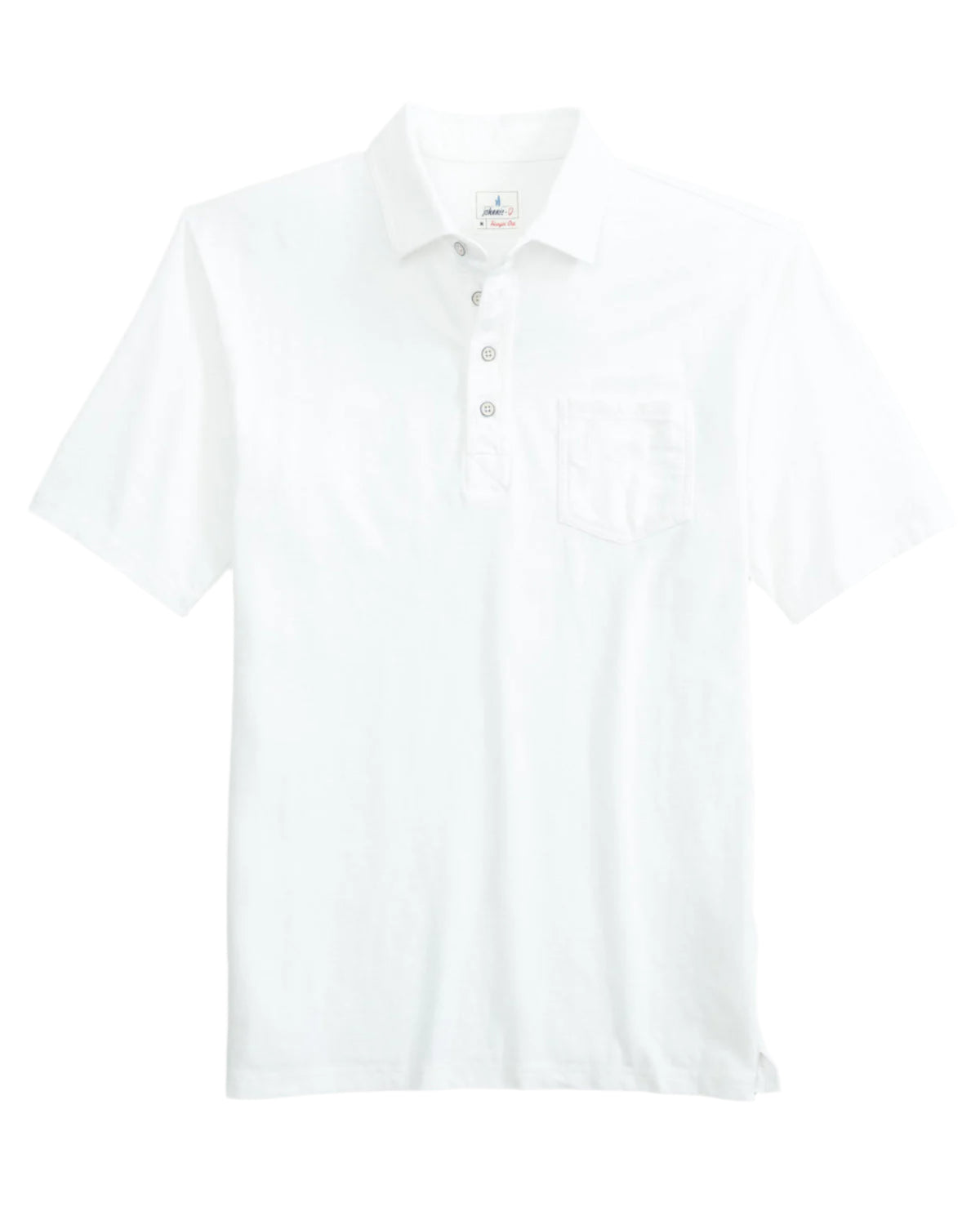 Johnnie-O Men's Coastal Wash Original Polo Apparel Johnnie-O White Small