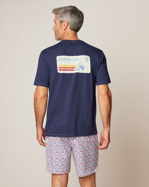 Johnnie-O Men's Retro Tube Graphic T-Shirt Apparel Johnnie-O Navy Small 