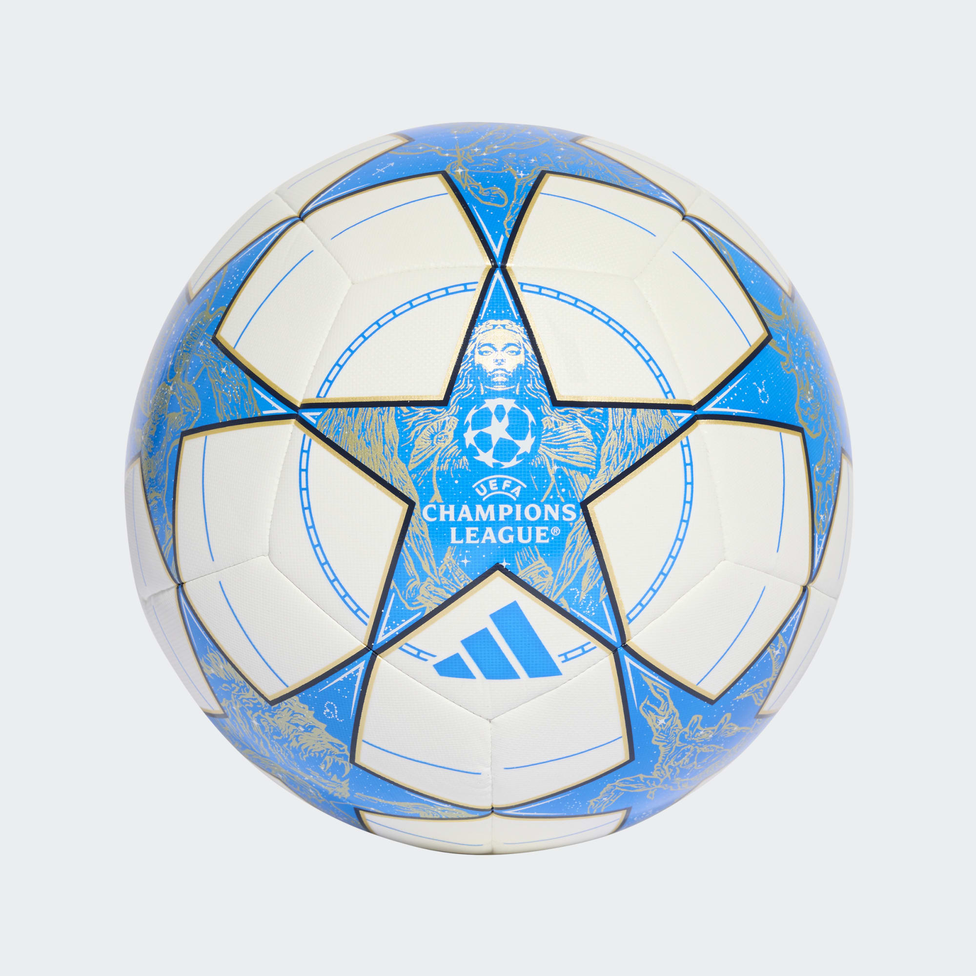 adidas UCL Training Soccer Ball Equipment Adidas White/Dark Blue/Panton-JP1534 4