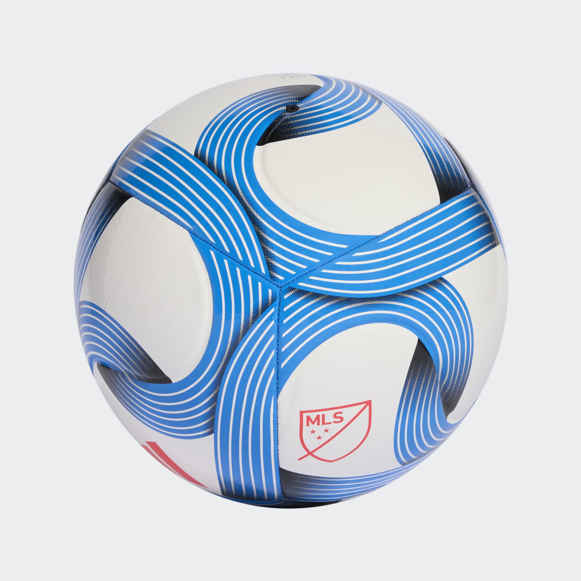 adidas MLS Club 2026 Soccer Ball Equipment Adidas White/Global Blue/Lucid Red-JW1322 3