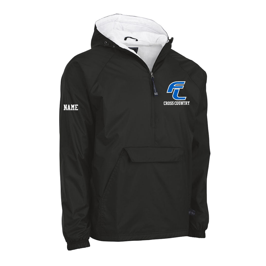 Ludlowe Cross Country 1/4 Zip Hooded Windbreaker