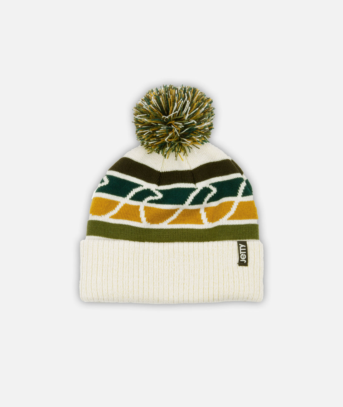 Jetty Crest Beanie Accessories Jetty Tan  