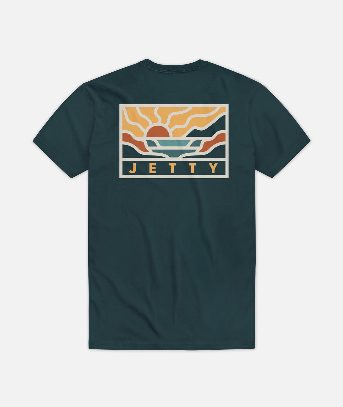 Jetty Mens Valley Tee Apparel Jetty Atlantic Small