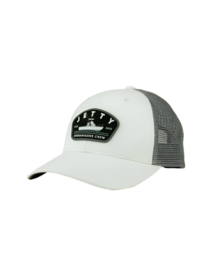 Jetty Shenanigans Trucker Accessories Jetty White