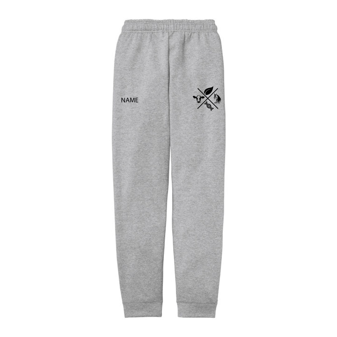 Trumbull Ag and Biotech Joggers Logowear Trumbull Ag & Biotech Gray Adult S