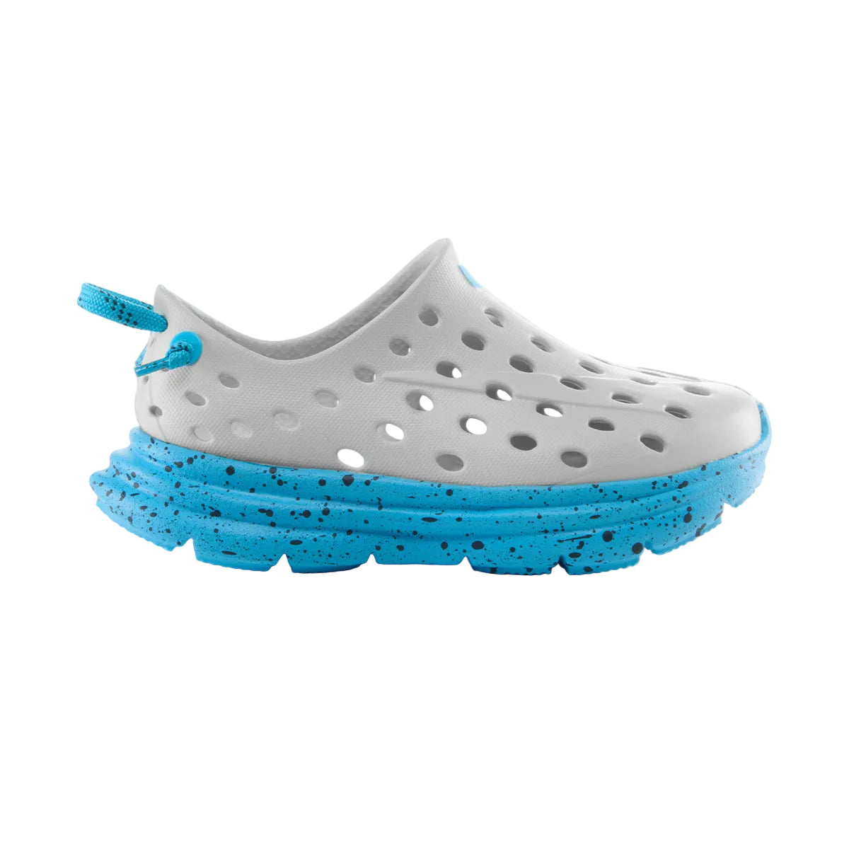 Kane Kids' Revive Active Recovery Shoe Footwear Kane Foggy Gray/Highlighter Blue C7