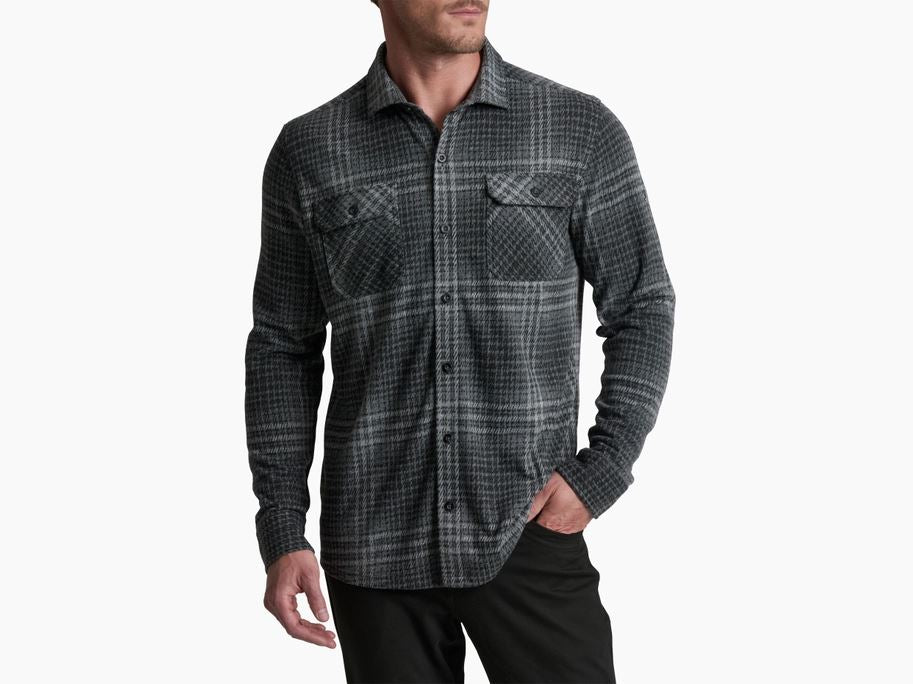 Kuhl Men's Innovatr Knit Flannel Apparel Kuhl Pirate Black-PBB Small