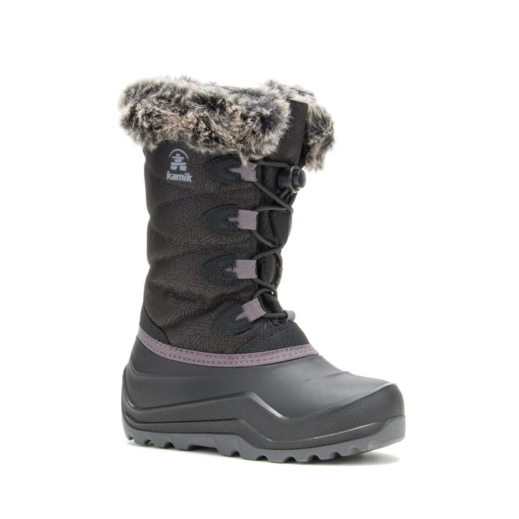 Kamik Kids Snow Angel Winter Boot Footwear KAMIK Black-BLK 13