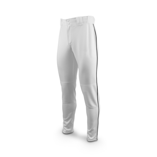 Marucci Youth Excel Full Length Piped Pant Apparel MARUCCI White/Black Small