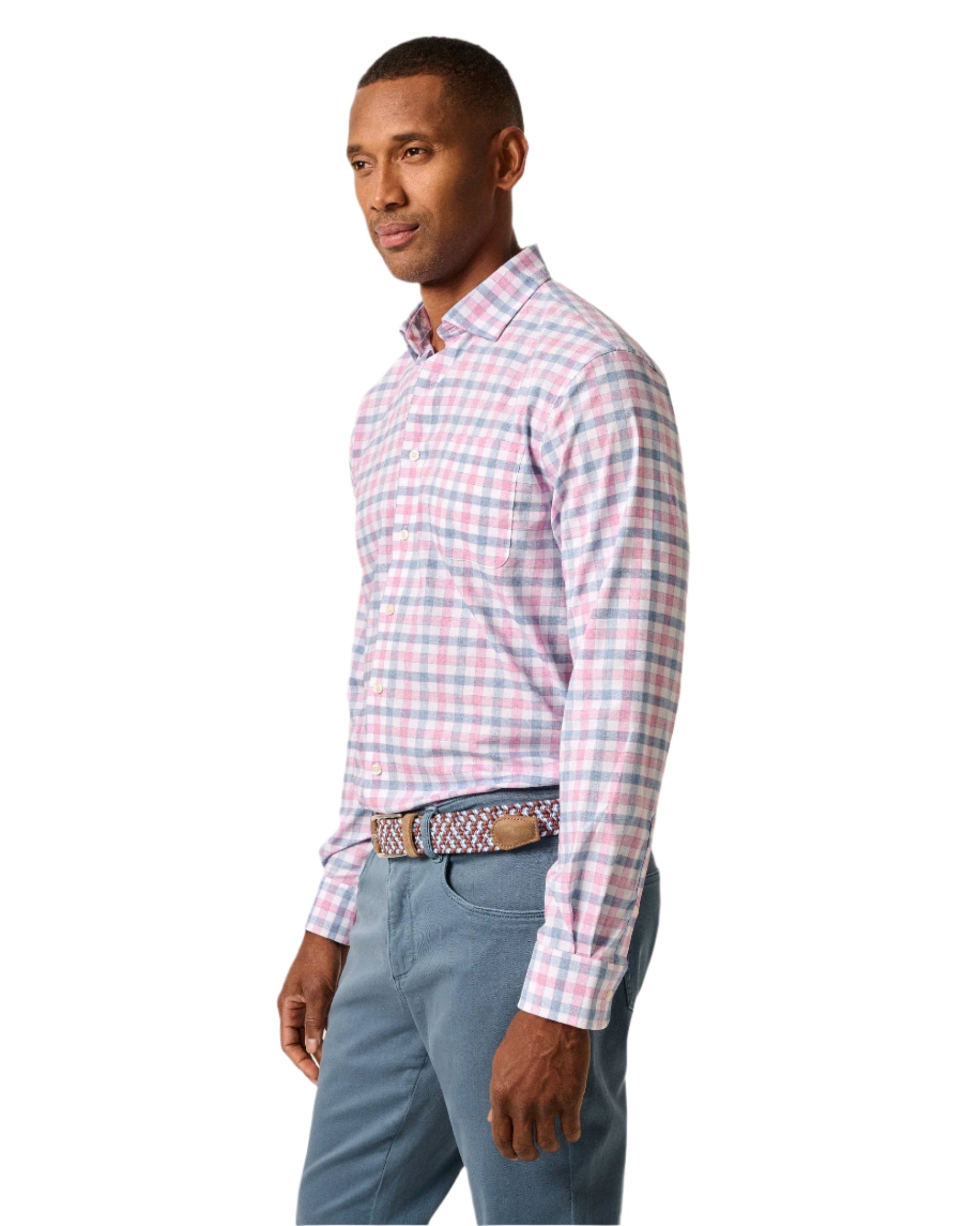 Johnnie-O Men's McArthur Button Down Shirt Apparel Johnnie-O Navy Small