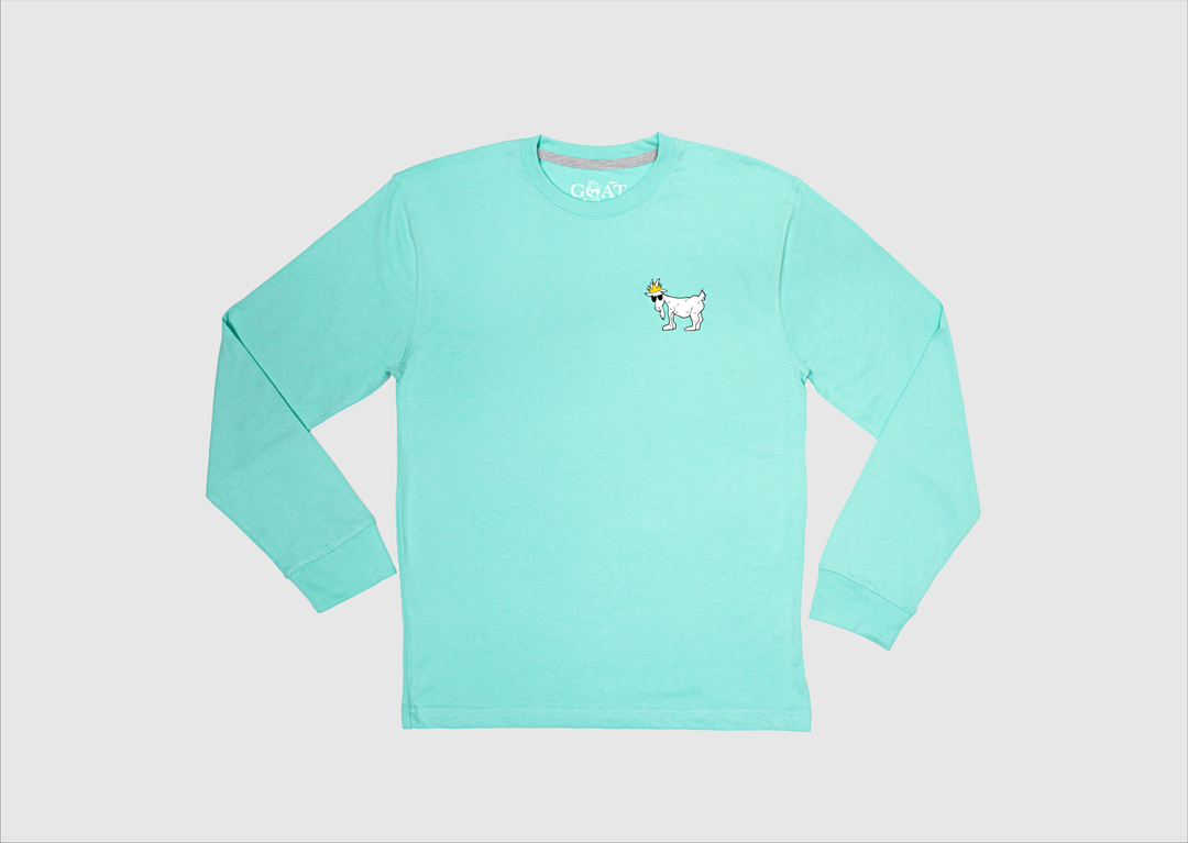 Goat USA Adult OG Long Sleeve T-Shirt Apparel Goat USA Mint Adult XSmall