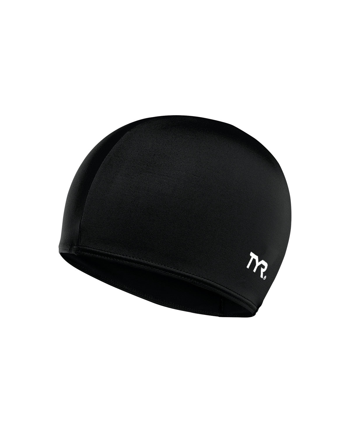 TYR Lycra Swim Cap Equipment TYR Black  