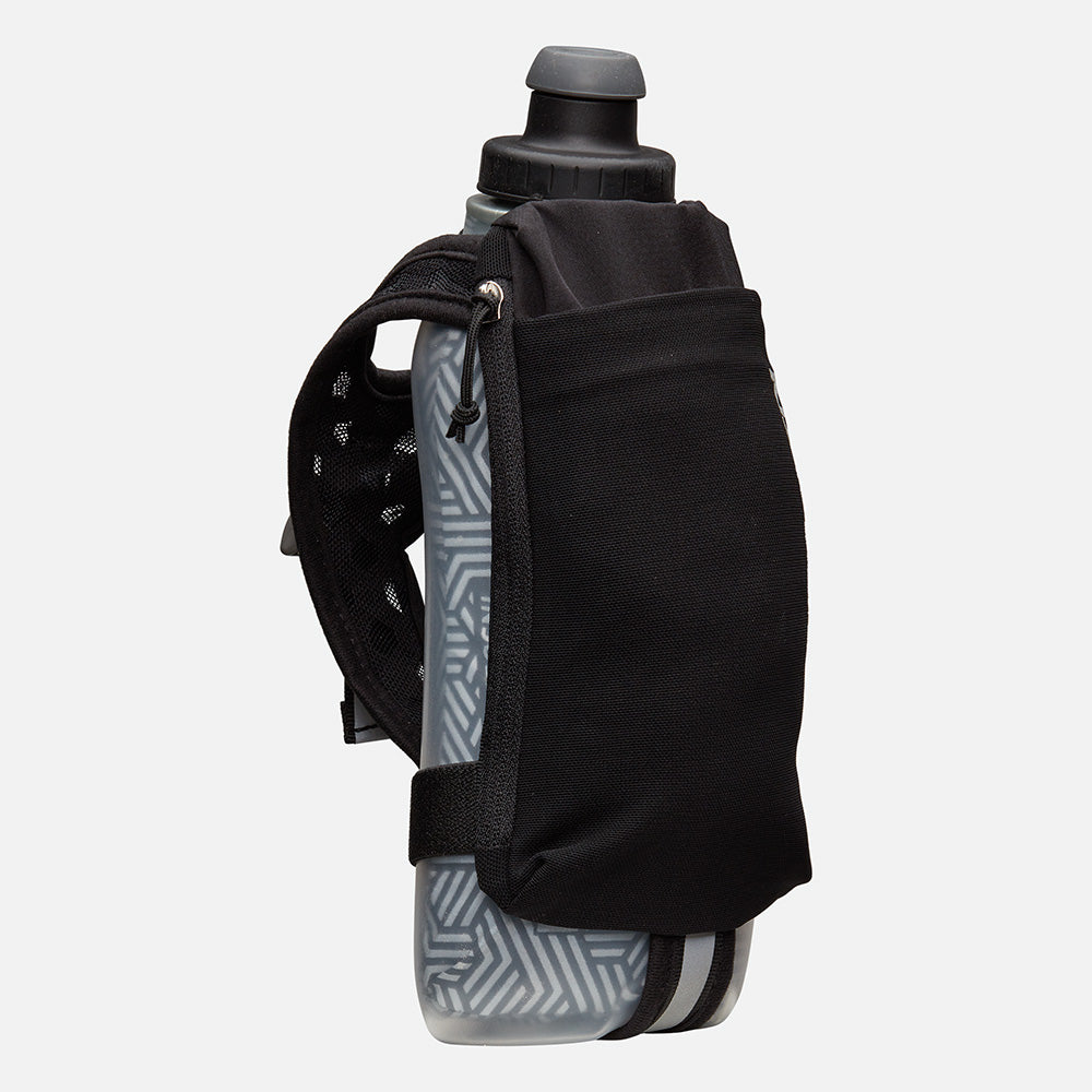 Nathan SpeedDraw 2 Insulated Flask 18oz Hydration Nathan Black/Reflective Silver