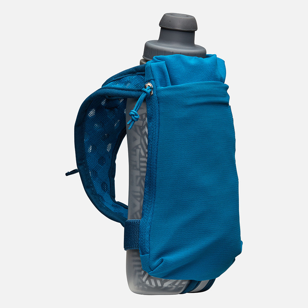 Nathan SpeedDraw 2 Insulated Flask 12oz Hydration Nathan Deep Blue/Reflective Silver