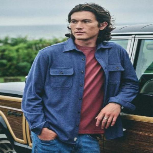 Fair Harbor Mens The Dunewood Flannel Apparel Fair Harbor