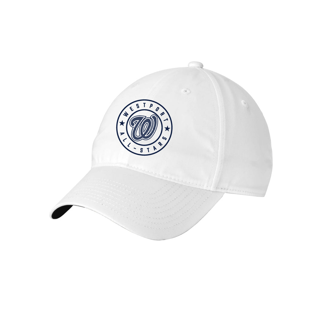 WLL District Fanwear Nike Baseball Hat Logowear WLL District Fanwear White
