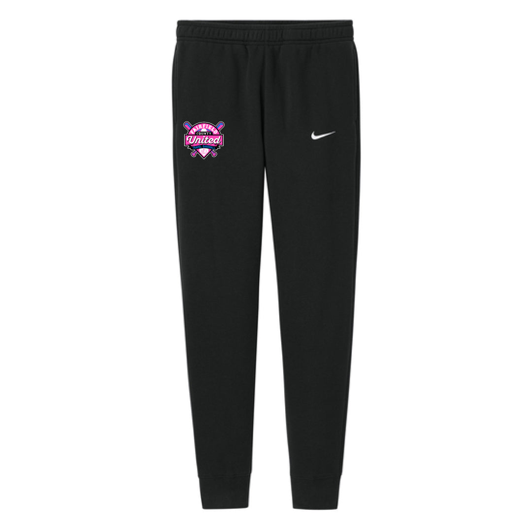 FCU Travel Baseball Nike Jogger FCU Travel Baseball Black Adult XS