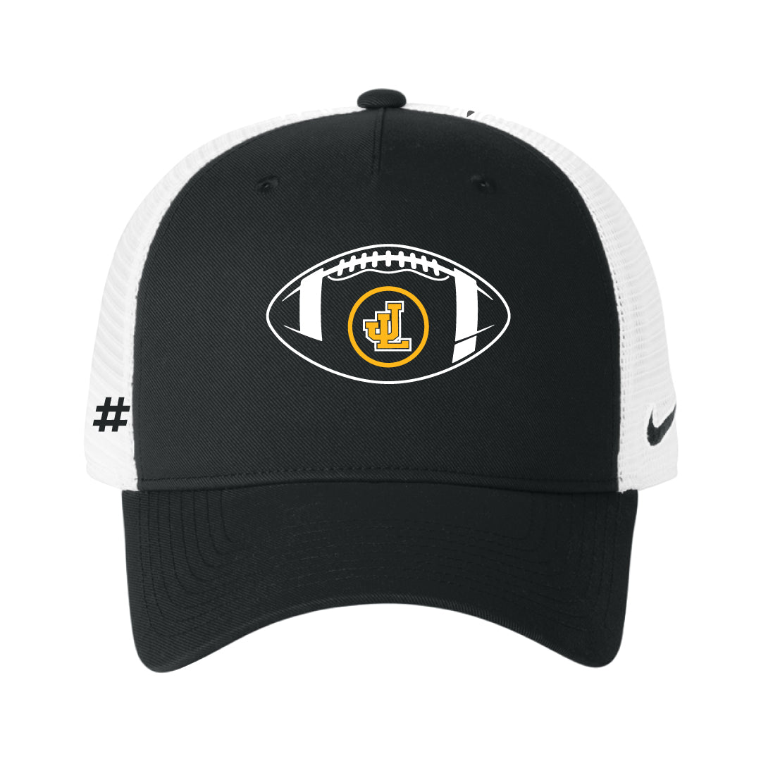 Law Football Nike Snapback Mesh Trucker Cap Logowear Jonathan Law Football JL FOOTBALL Black/White