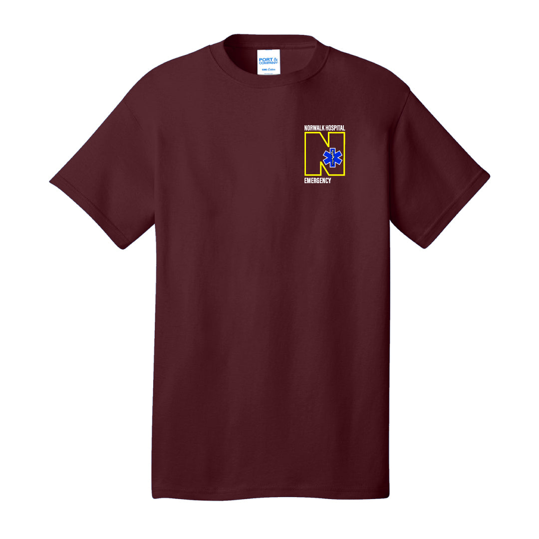 Norwalk Hospital Emergency Cotton Tee Logowear Norwalk Hospital Emergency Adult S