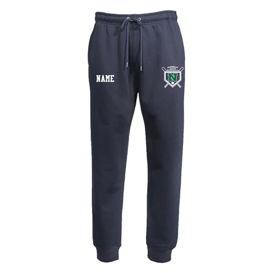 NYB Joggers Logowear Norwalk Youth Baseball Navy Youth S
