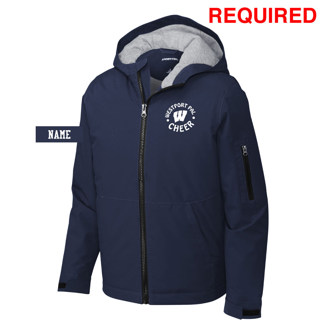 Westport PAL Cheer Waterproof Insulated Jacket-REQUIRED Logowear Westport PAL Cheer Youth S