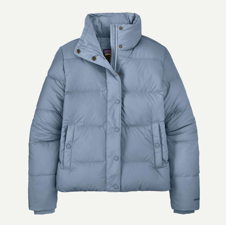 Patagonia Women's Silent Down Jacket Apparel Patagonia Barnacle Blue XSmall