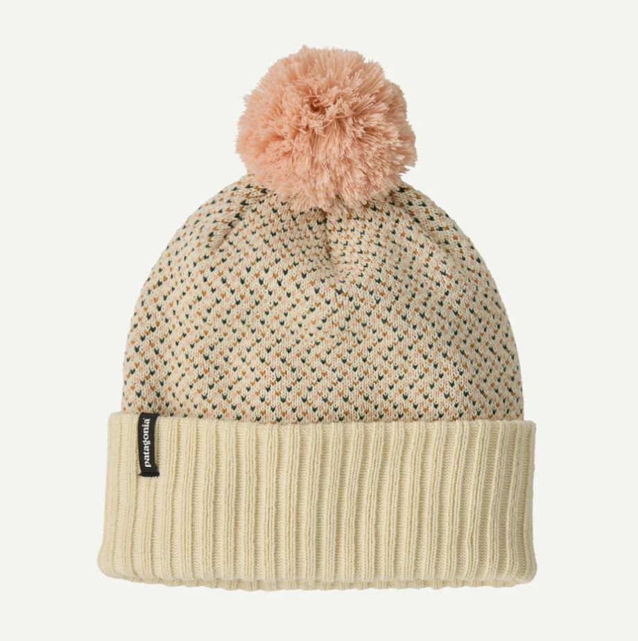 Patagonia Kids' Powder Town Beanie Accessories Patagonia Confetti: Natural-CONL