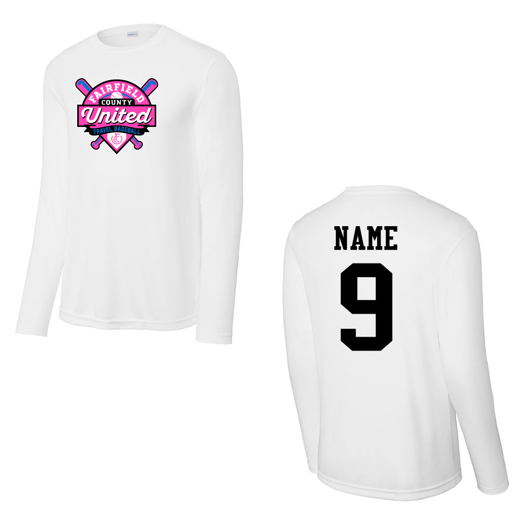 FCU Travel Baseball Performance Long Sleeve