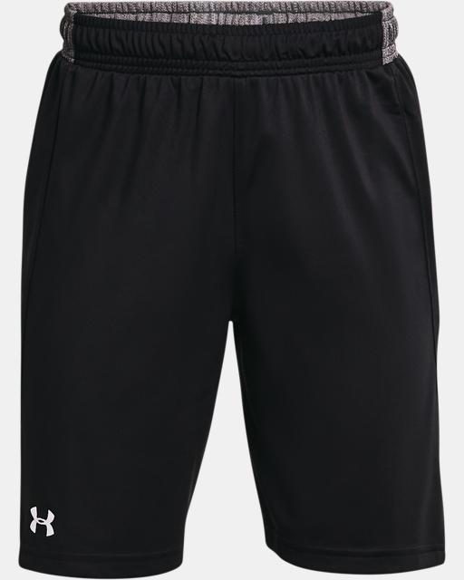 Under Armour Boys Locker Short Apparel Under Armour Black/White-001 XSmall