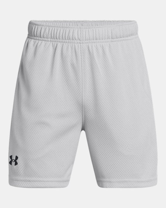 Under Armour Boys' Tech Mesh Shorts Apparel Under Armour Mod Gray/Black-011 Small