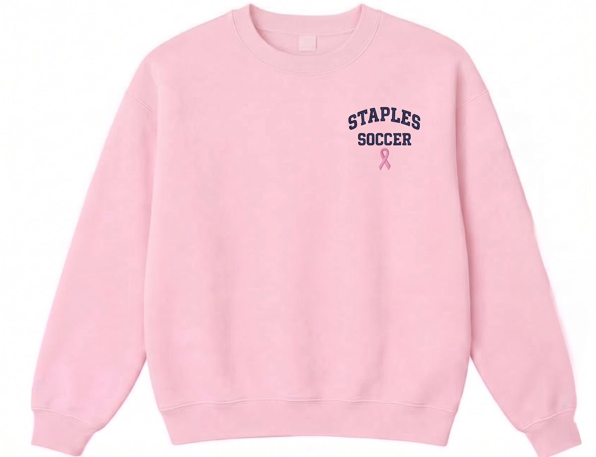 Staples Girls Soccer Crewneck Sweatshirt-BCA