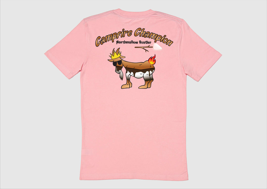 Goat Usa Youth Pink Smore T Shirt Apparel Goat USA Pink Youth Small