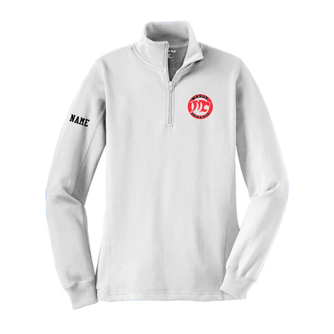 Masuk Girls Swim & Dive 1/4 Zip Sweatshirt