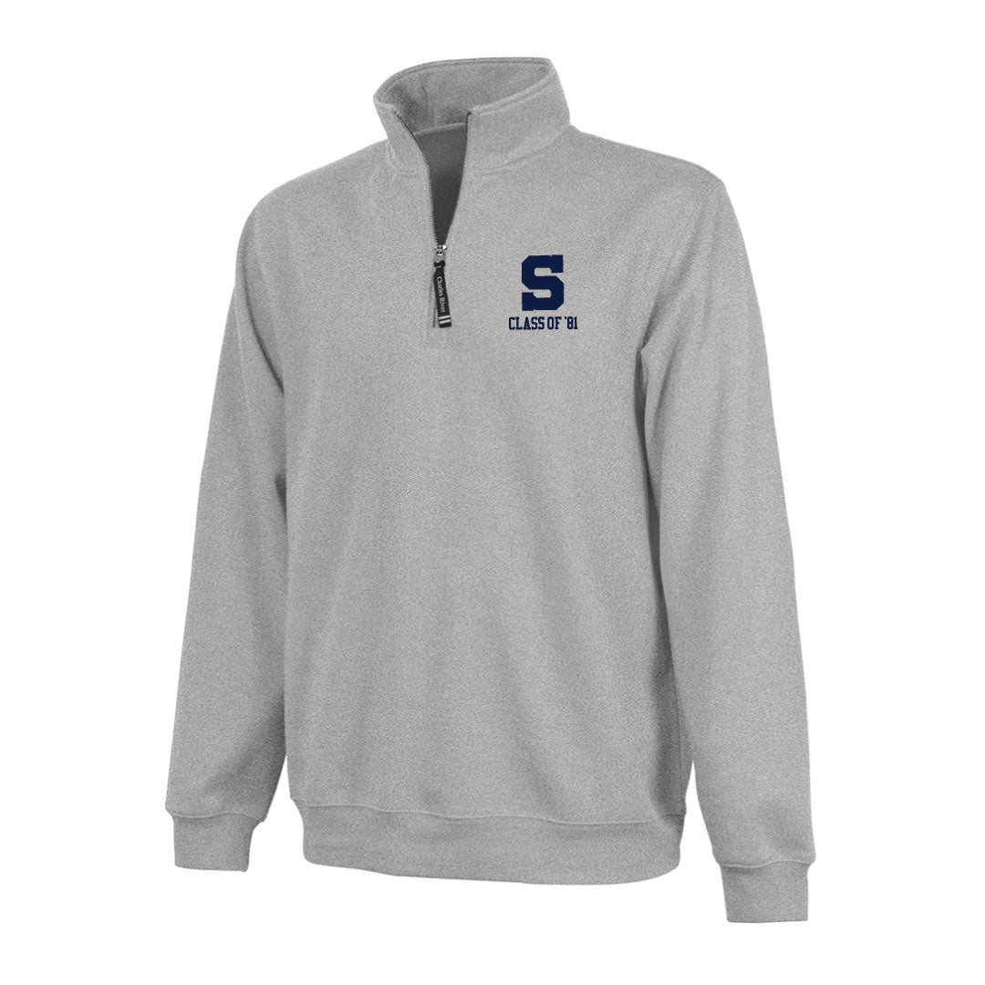 Staples High School Class of '81 Quarter ZIp Sweatshirt