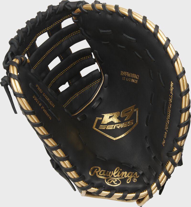 Rawlings R9 12.5 In. First Base Mitt Equipment Rawlings/Easton Left Hand Throw